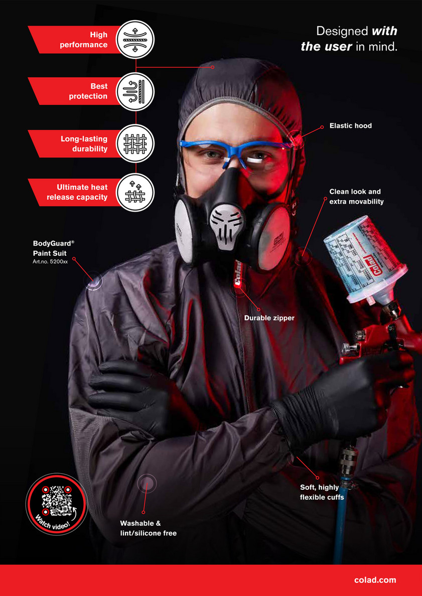 COLAD NITRILE GLOVES BLACK Sz.XL / 60pcs | ALLABOUTELEPHANTS.COM